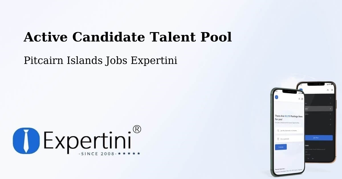 Active Candidate Talent Pool - Pitcairn Islands Jobs Expertini